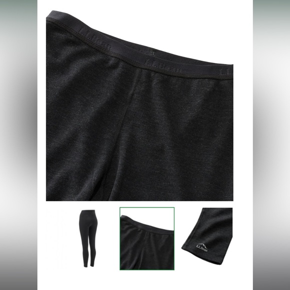 NIB L.L. Bean Women's Cresta Wool Base Layer ~ XS in Bram Berry 🍇 - Picture 4 of 10